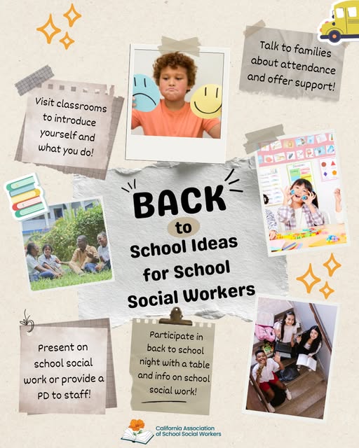 Back to School Ideas for School Social Workers - CASSW
